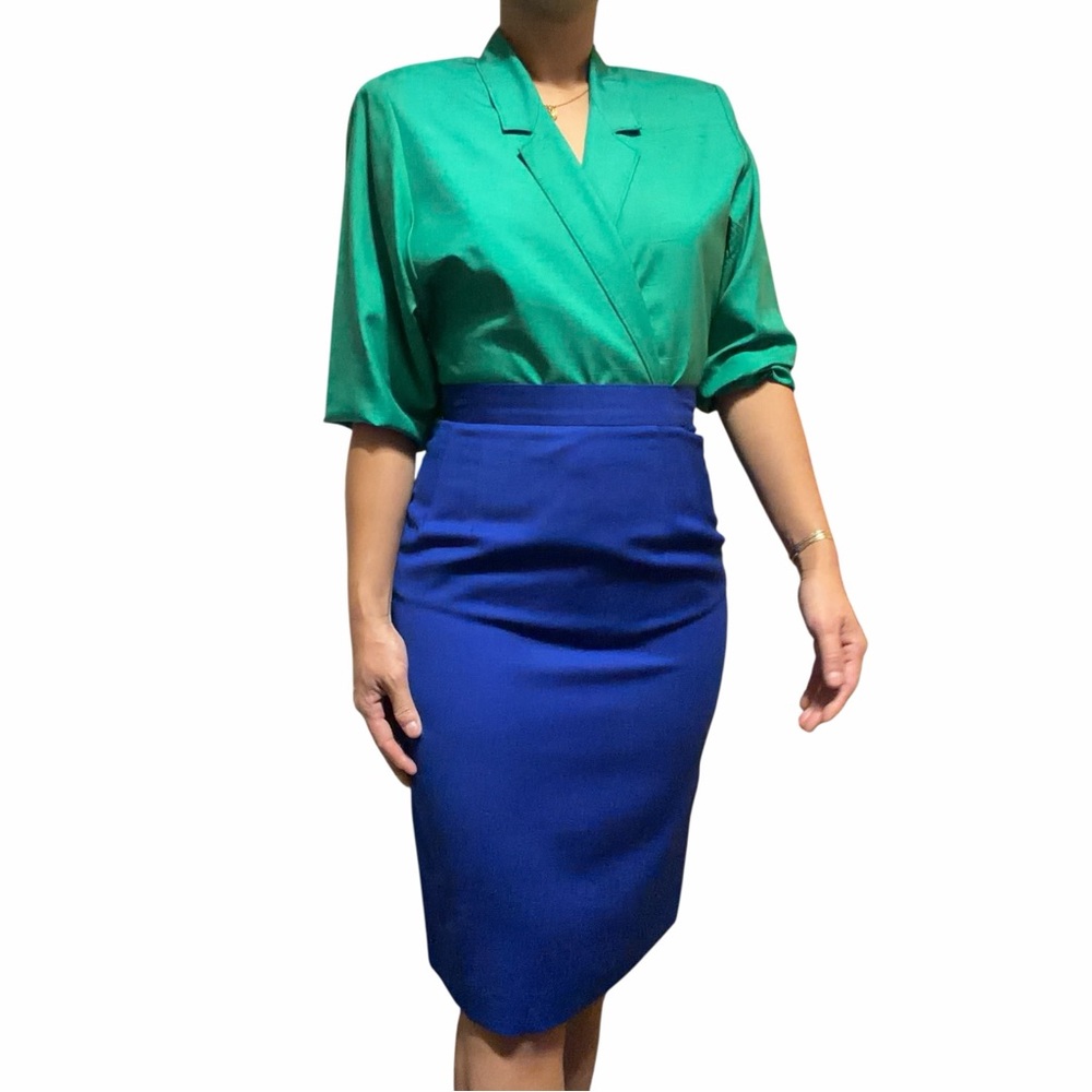 Vintage Green Silk Jacket